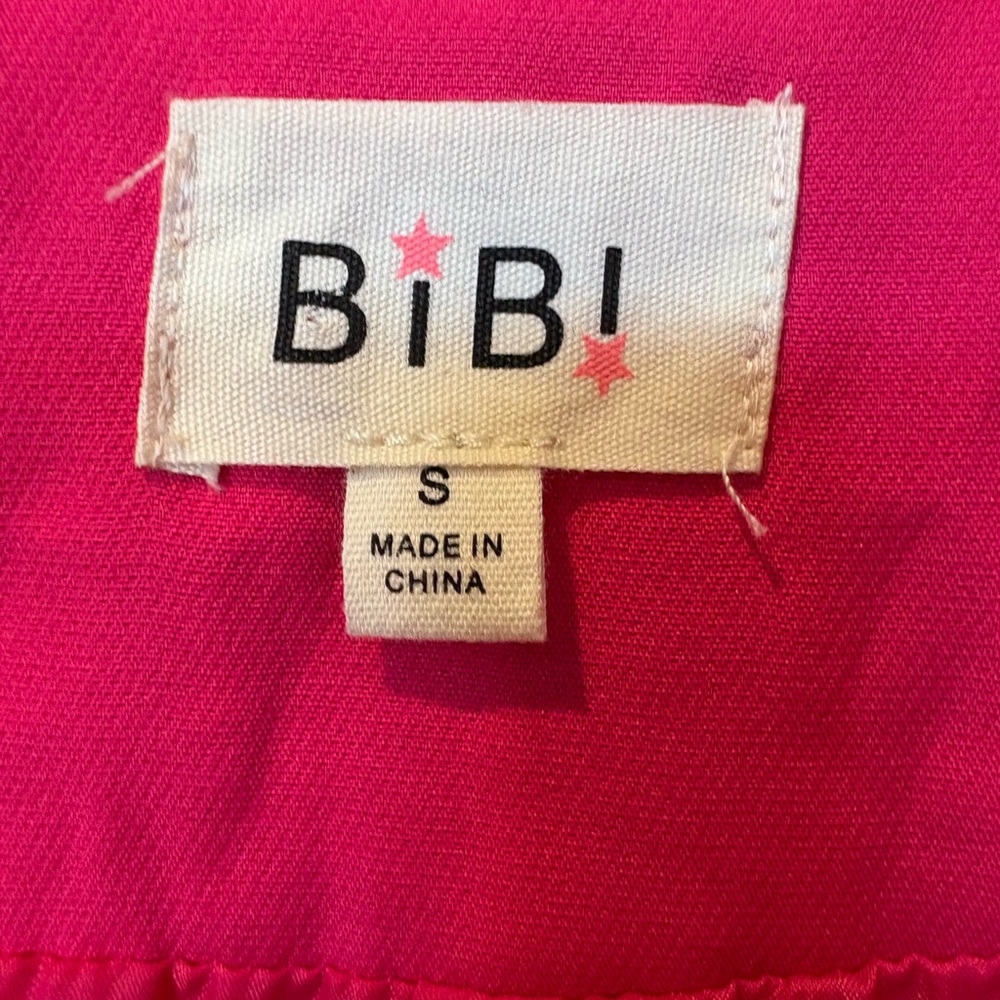 BiBi Women's Fuchsia Blazer with Pearl Accents - Picture 2 of 3